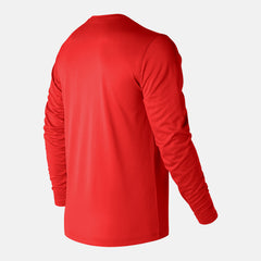 Team Red LS Tech Baseball Tee / New Balance Men