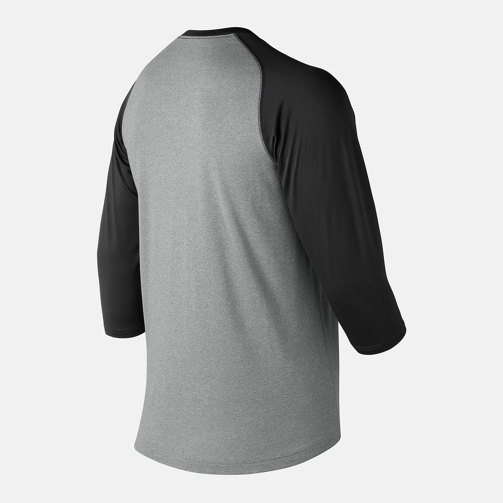 Team Black 3/4 Baseball Raglan Top / New Balance Men