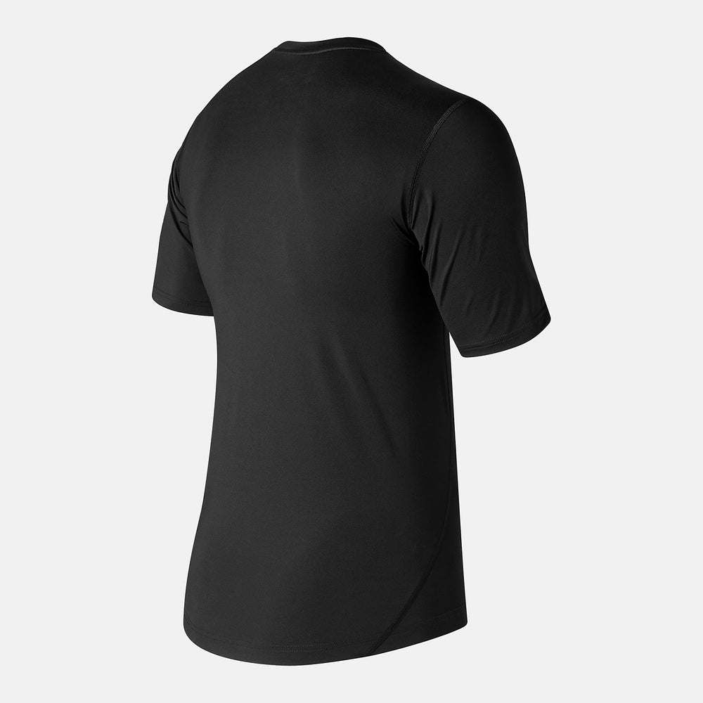Team Black NB SS Compression Top / New Balance Men