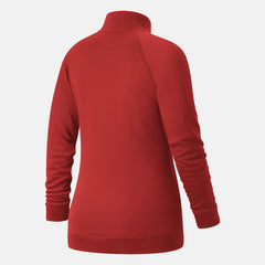 Team Red Knit Training Jacket / New Balance Women
