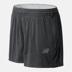 Dark Heather Grey NB Tech Short / New Balance Women