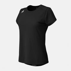 Team Black NB Short Sleeve Tech Tee / New Balance Women