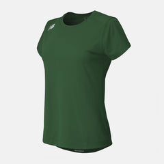 Team Dark Green NB Short Sleeve Tech Tee / New Balance Women