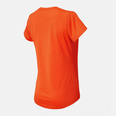 Team Orange NB Short Sleeve Tech Tee / New Balance Women