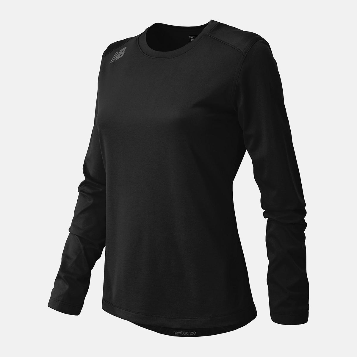 Team Black NB Long Sleeve Tech Tee / New Balance Women