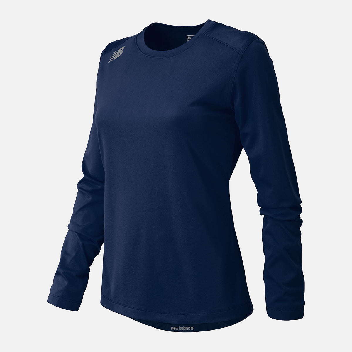 Team Navy NB Long Sleeve Tech Tee / New Balance Women