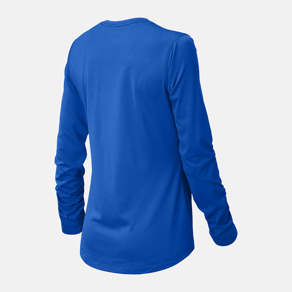 Team Royal NB Long Sleeve Tech Tee / New Balance Women