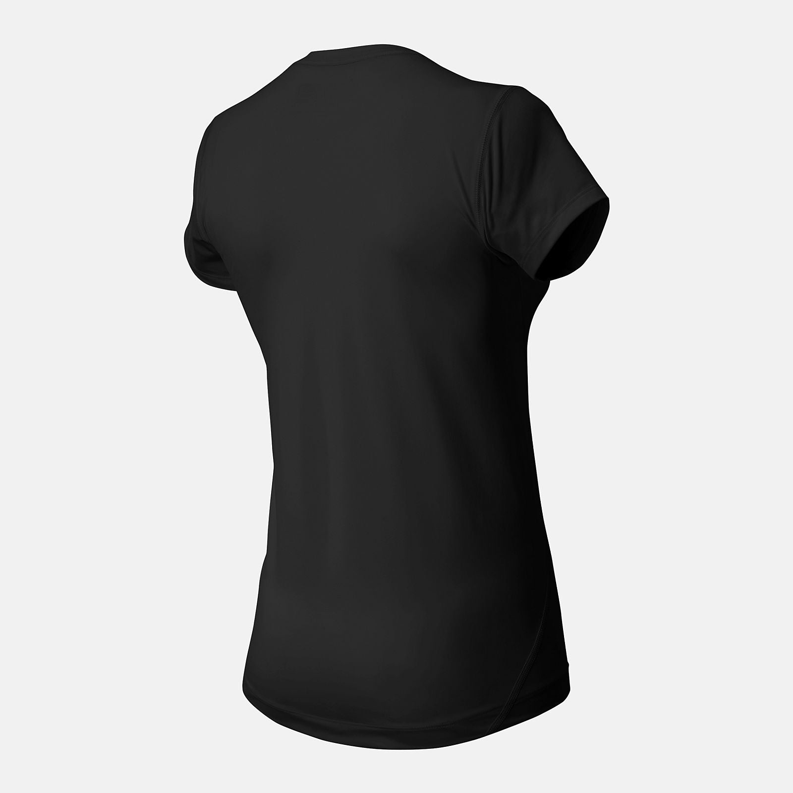 Team Black NB Short Sleeve Compression Top / New Balance Women