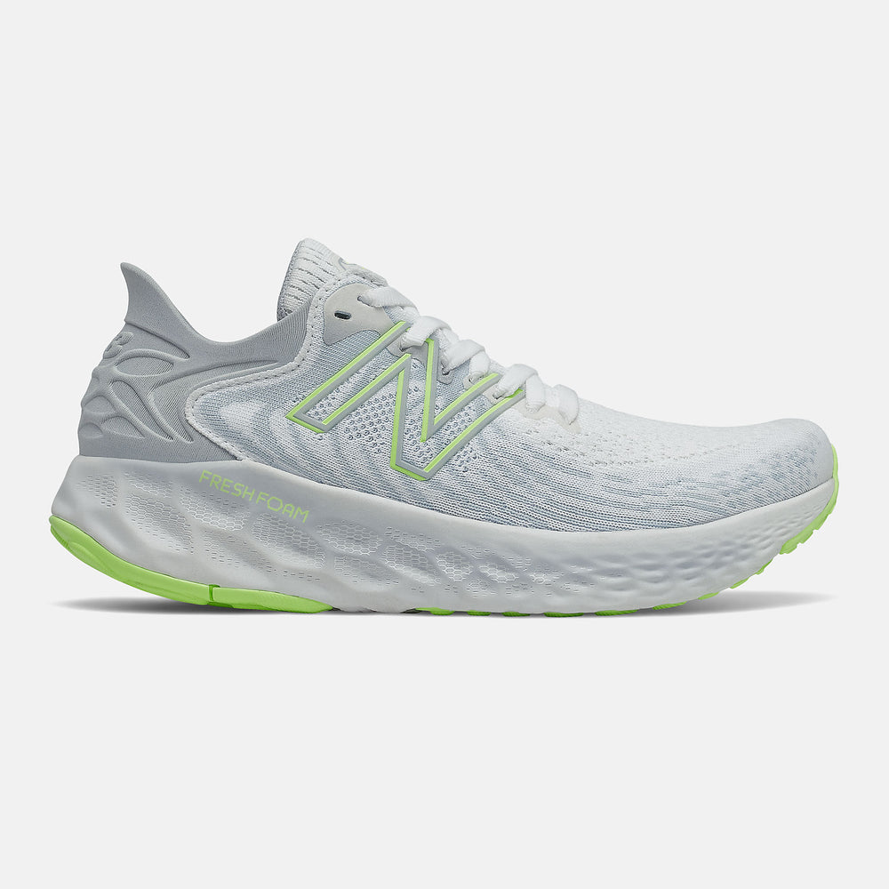 White/Bleached Lime Glo Fresh Foam 1080v11 / New Balance Women