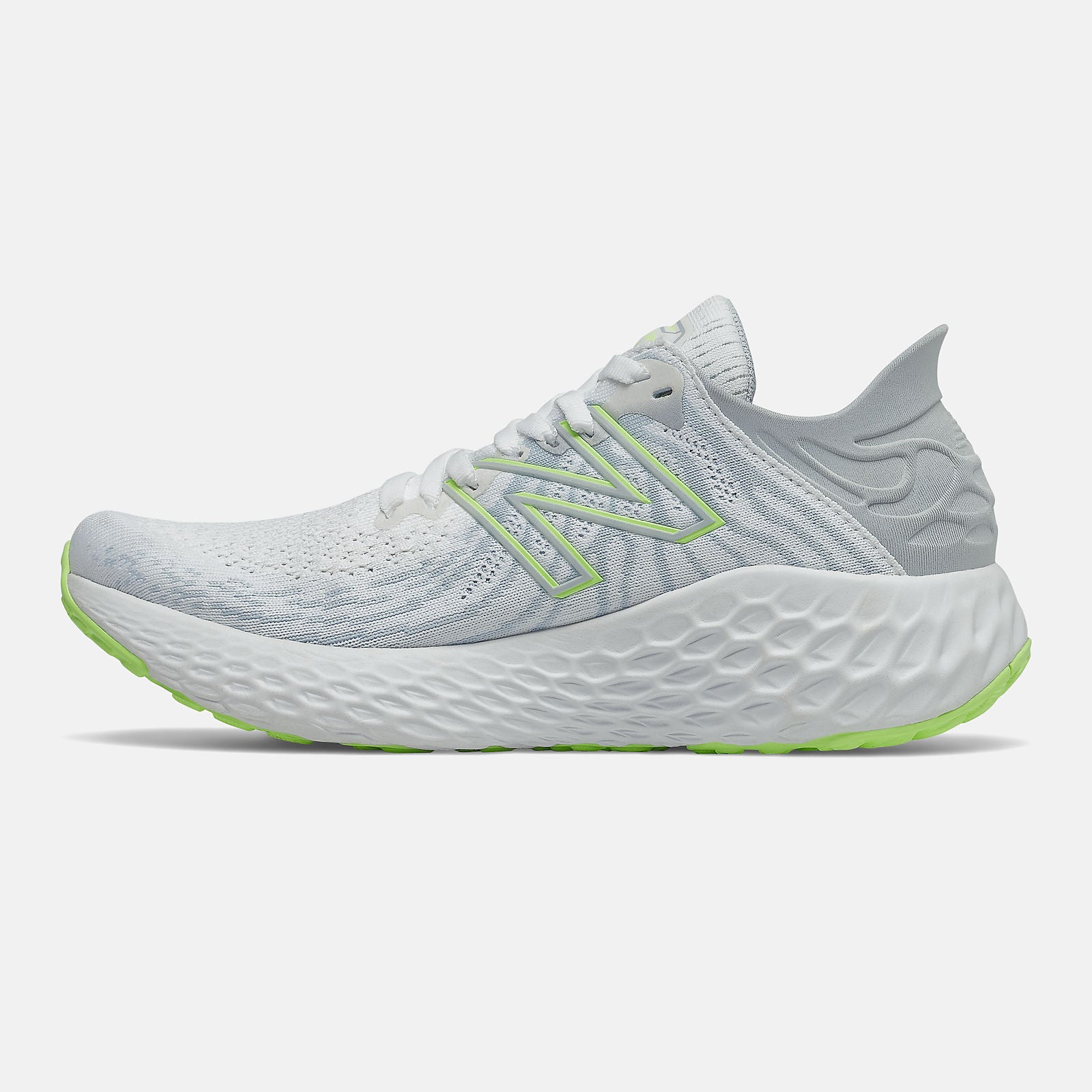White/Bleached Lime Glo Fresh Foam 1080v11 / New Balance Women