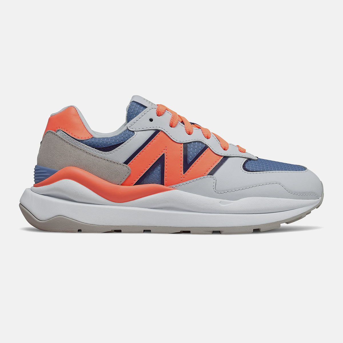NB White/Stellar Blue 57/40 / New Balance Women