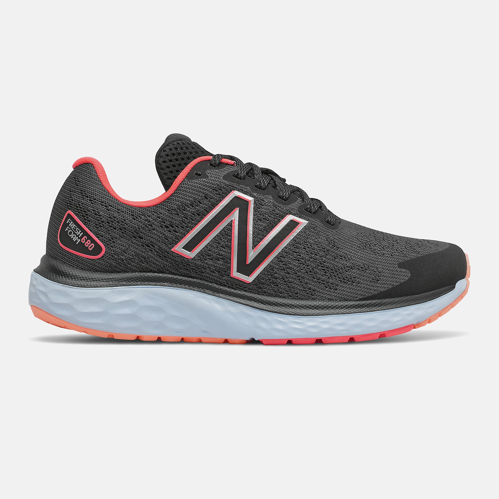 Black/Vivid Coral Fresh Foam 680v7 / New Balance Women