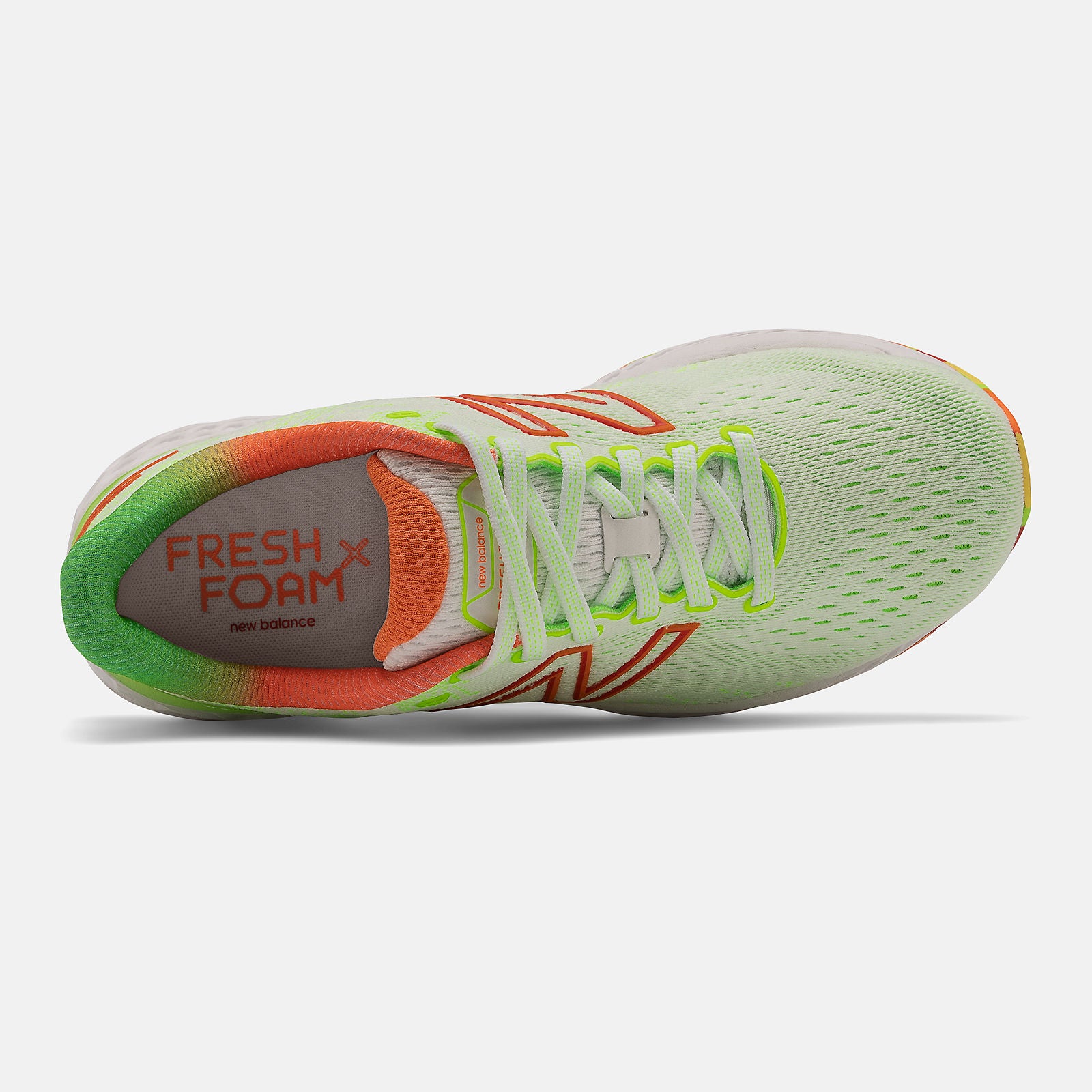 White/Energy Lime Fresh Foam 880v11 / New Balance Women
