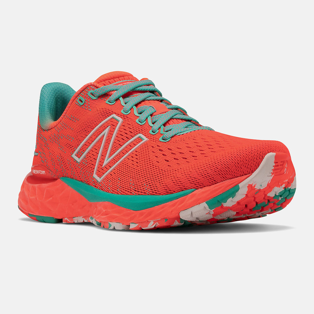 Vivid Coral/Emerald Sky Fresh Foam 880v11 / New Balance Women