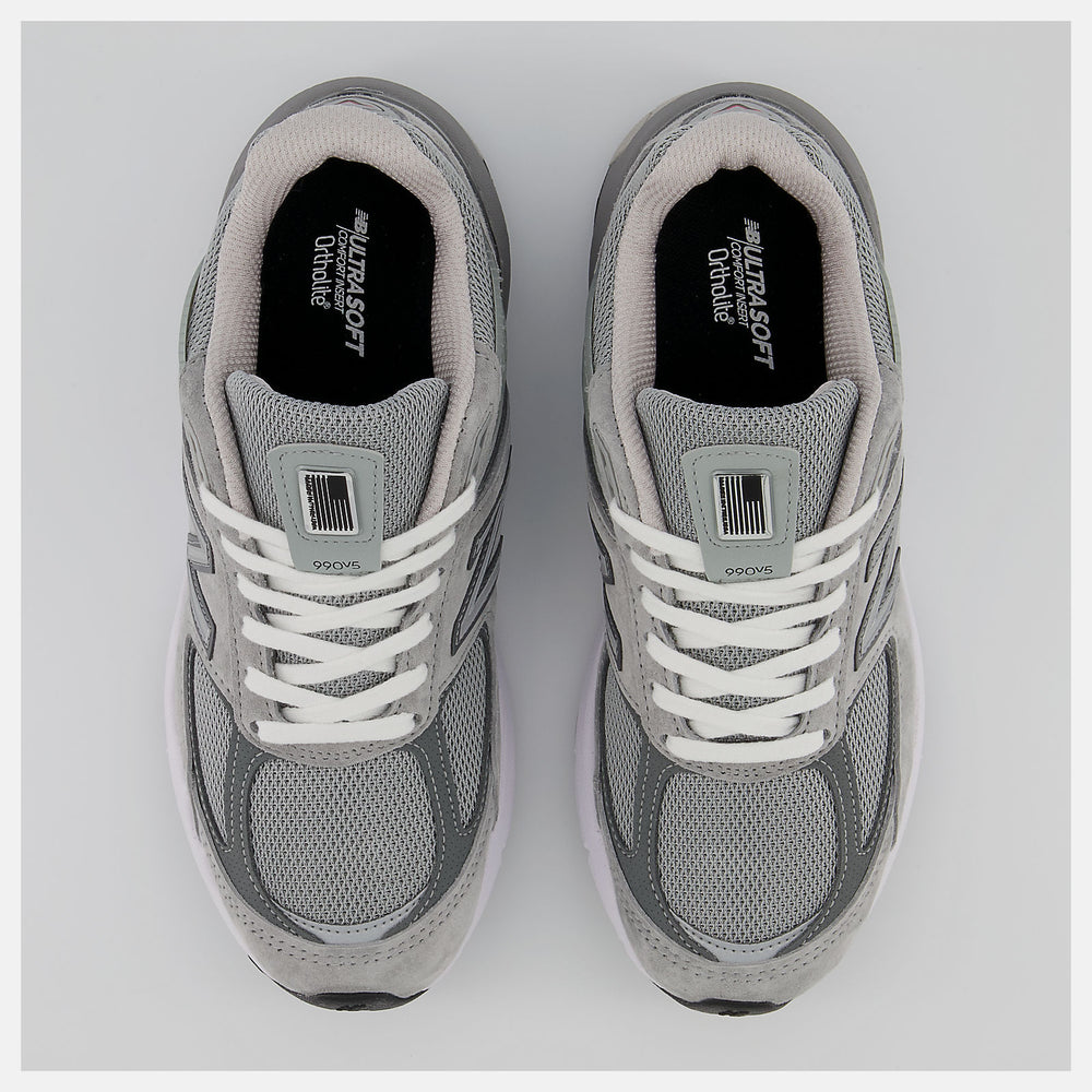 Grey/Castlerock Made in US 990v5 / New Balance Women