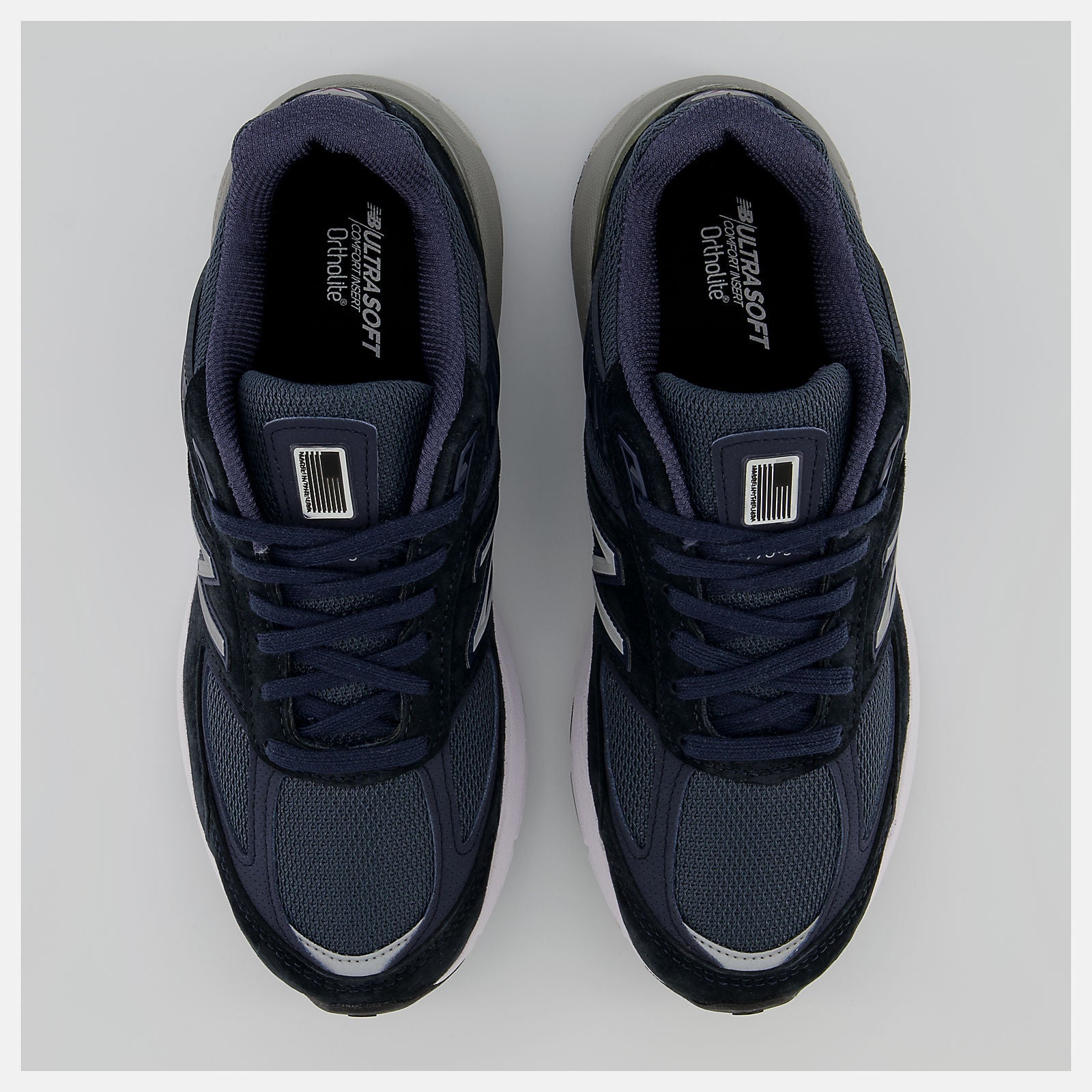 Navy/Silver Made in US 990v5 / New Balance Women