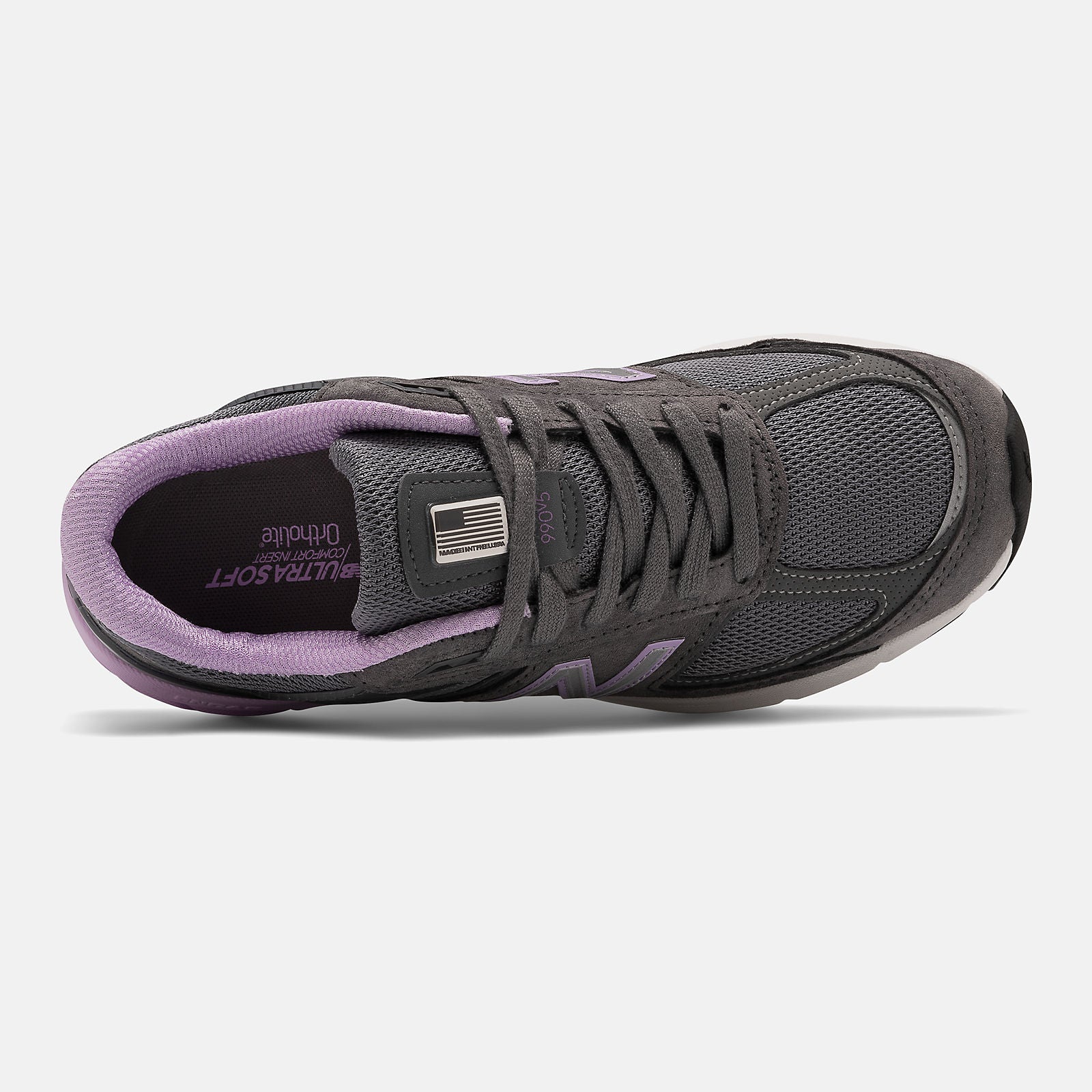 Lead/Dark Violet Glo Made IN US 990v5 / New Balance Women