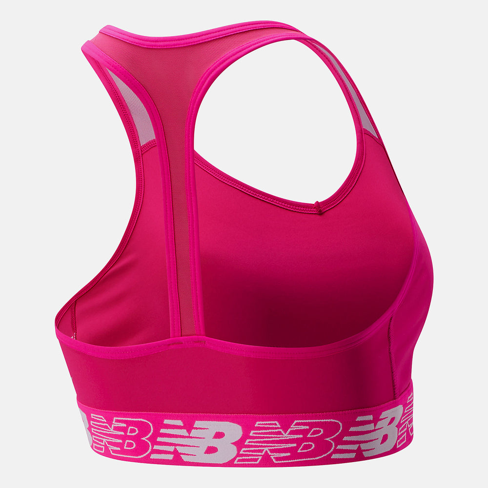 Pink Glo NB Pace Bra 3.0 / New Balance Women