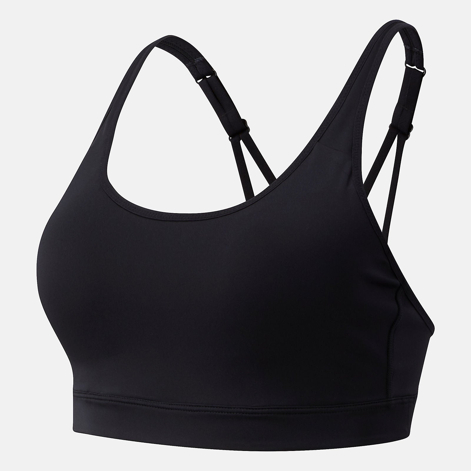 Black NB Hero Bra 3.0 / New Balance Women