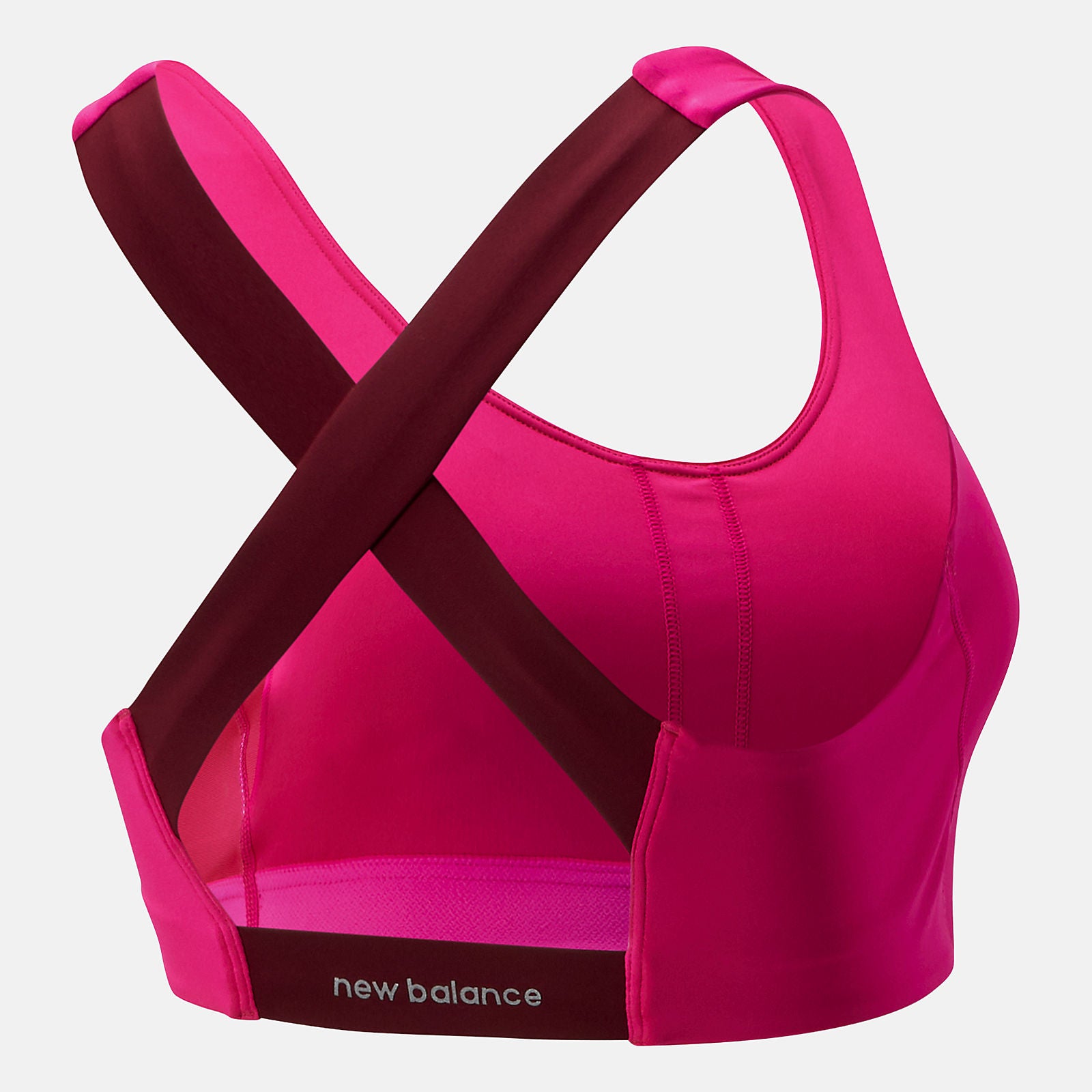 Pink Glo NB Fuel Bra / New Balance Women