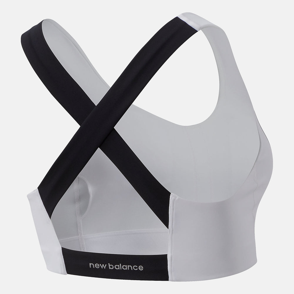 White NB Fuel Bra / New Balance Women