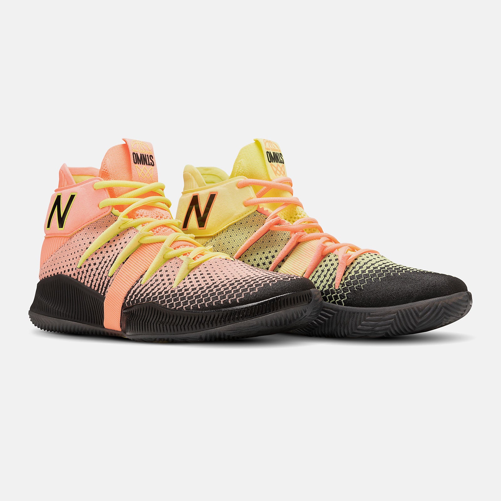 Ginger Pink/Lemon Slush and Black OMN1S / New Balance Women