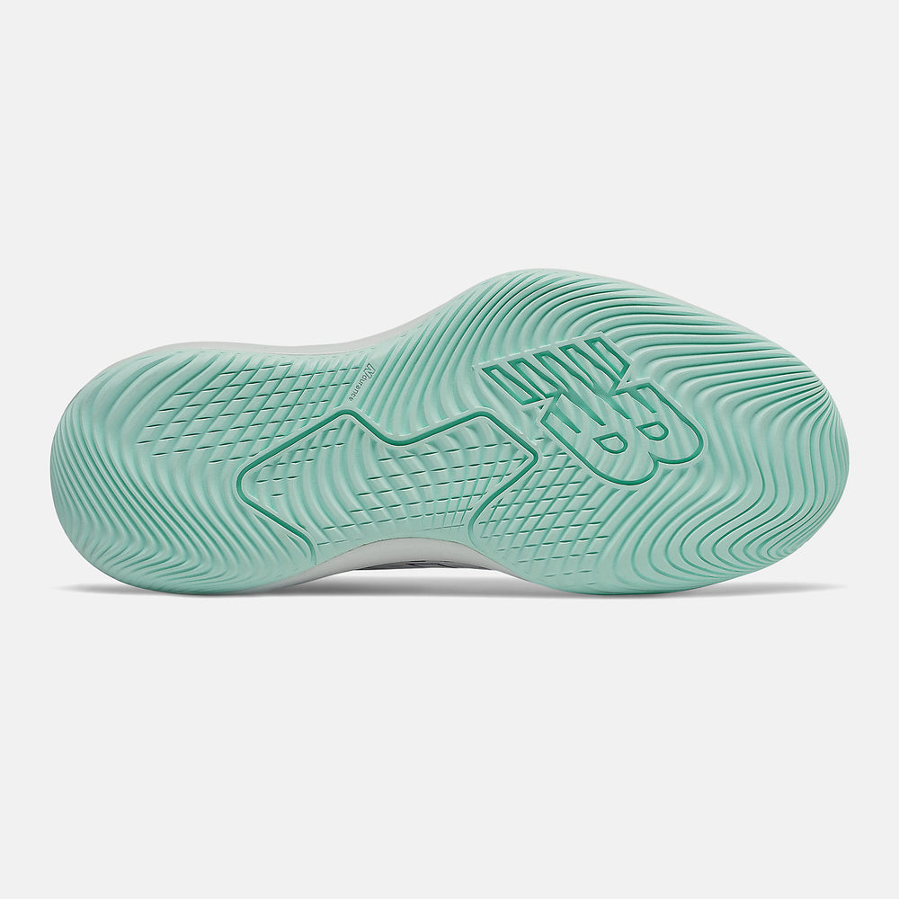 White/White Mint 696v4 / New Balance Women