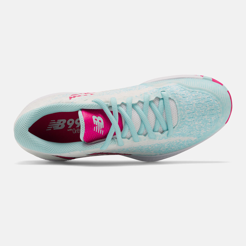 White/Pink Glo FuelCell 996v4.5 / New Balance Women