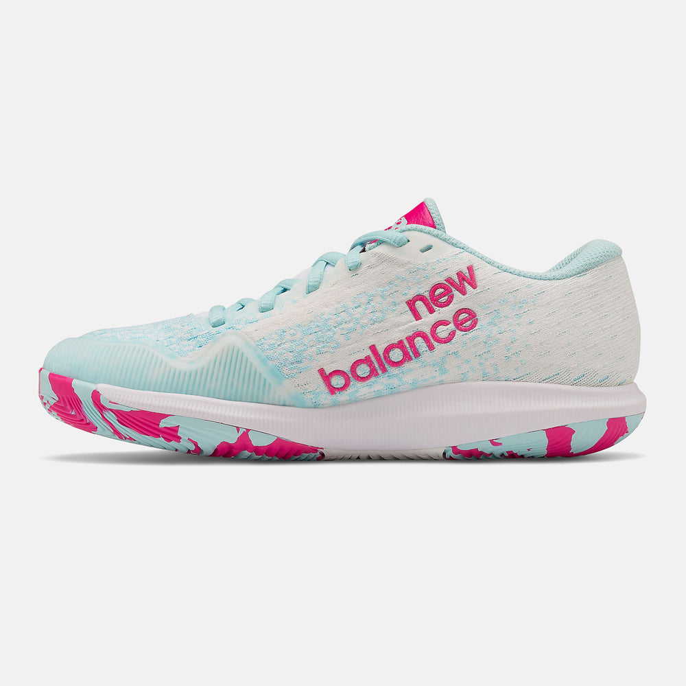White/Pink Glo FuelCell 996v4.5 / New Balance Women