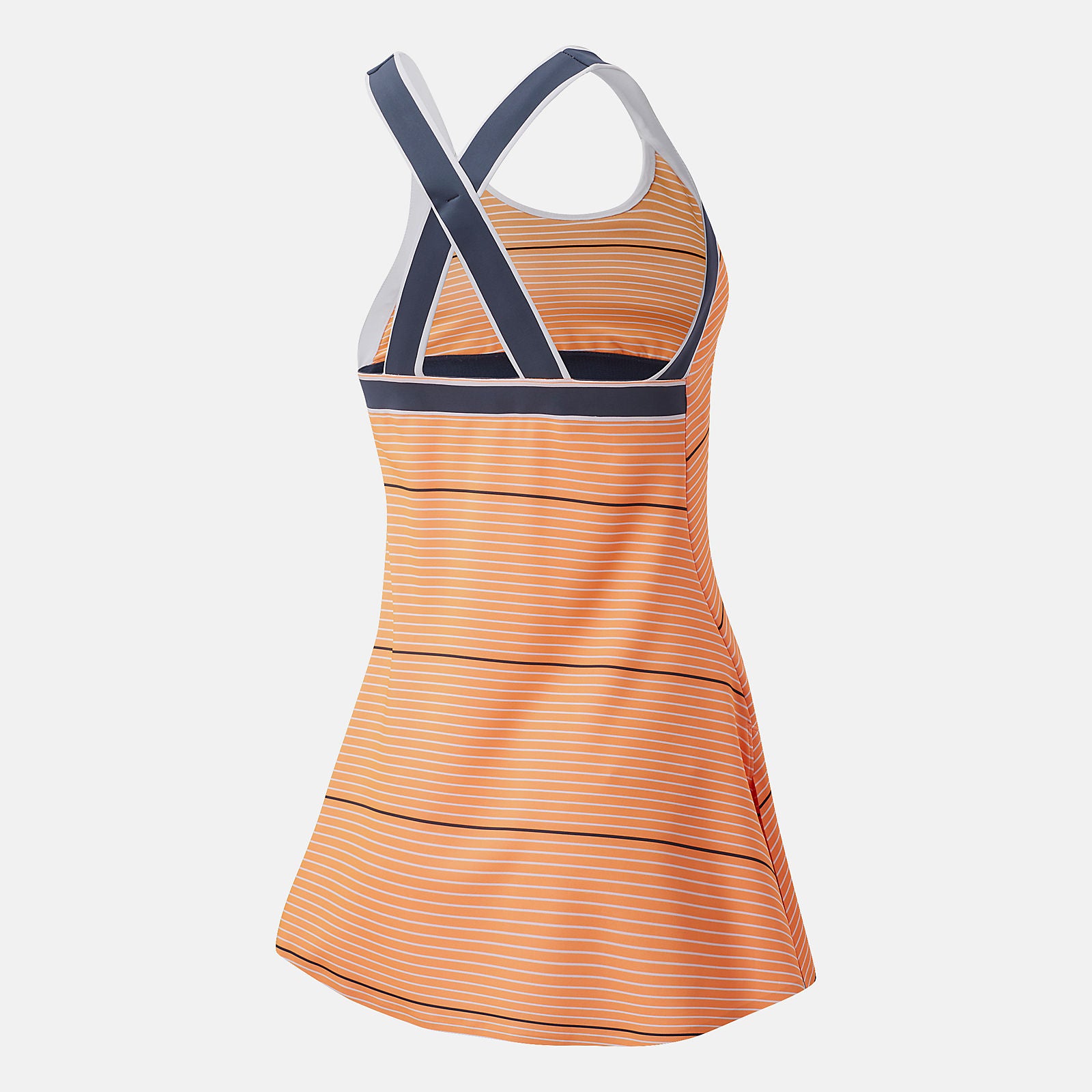 Orange Printed Tournament Dress / New Balance Women