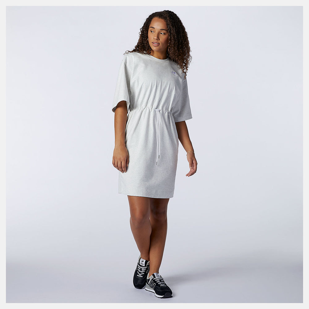 Sea Salt Heather NB Athletics Tee Dress / New Balance Women