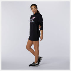 Black NB Athletics Erin Loree Hoodie Dress / New Balance Women