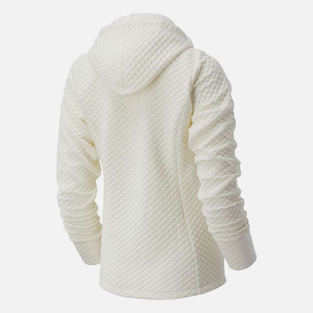 Sea Salt Heather NYC Marathon NB Heat Loft Jacket / New Balance Women