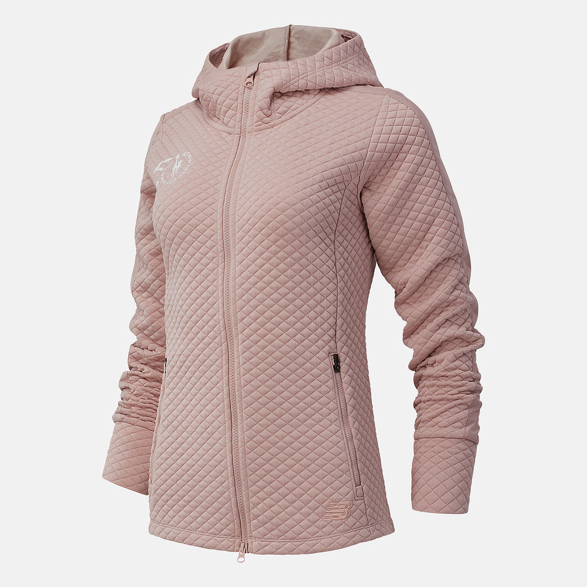Saturn Pink NYC Marathon NB Heat Loft Jacket / New Balance Women