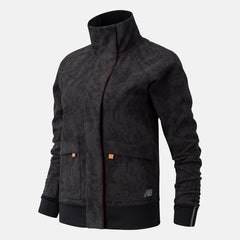 Black NYC Marathon Reflective Impact Run Winter Jacket / New Balance Women