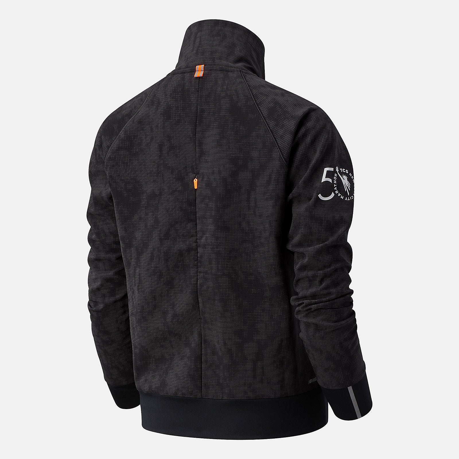Black NYC Marathon Reflective Impact Run Winter Jacket / New Balance Women
