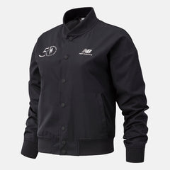 Black NYC Marathon Essentials Core Bomber Jacket / New Balance Women