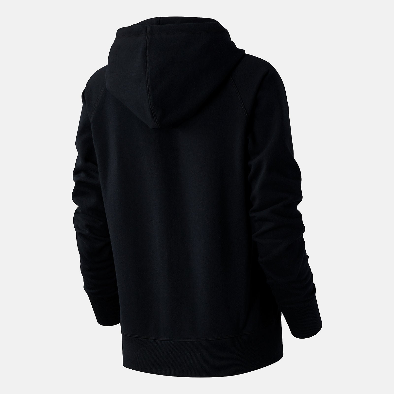 Black Essentials FZ Hoodie / New Balance Women