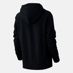 Black Essentials FZ Hoodie / New Balance Women