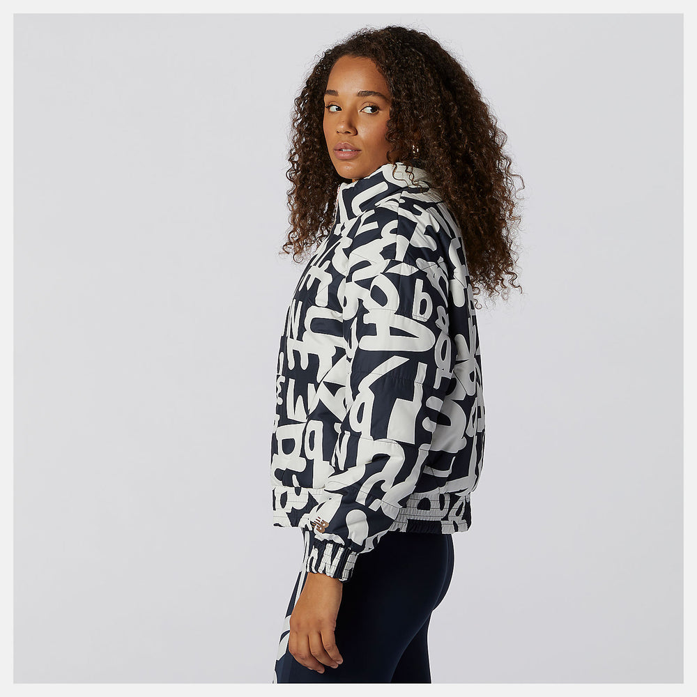 Eclipse Determination Packable Printed Quilted Jacket / New Balance Women