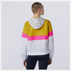 Gold Printed Fast Flight Jacket / New Balance Women
