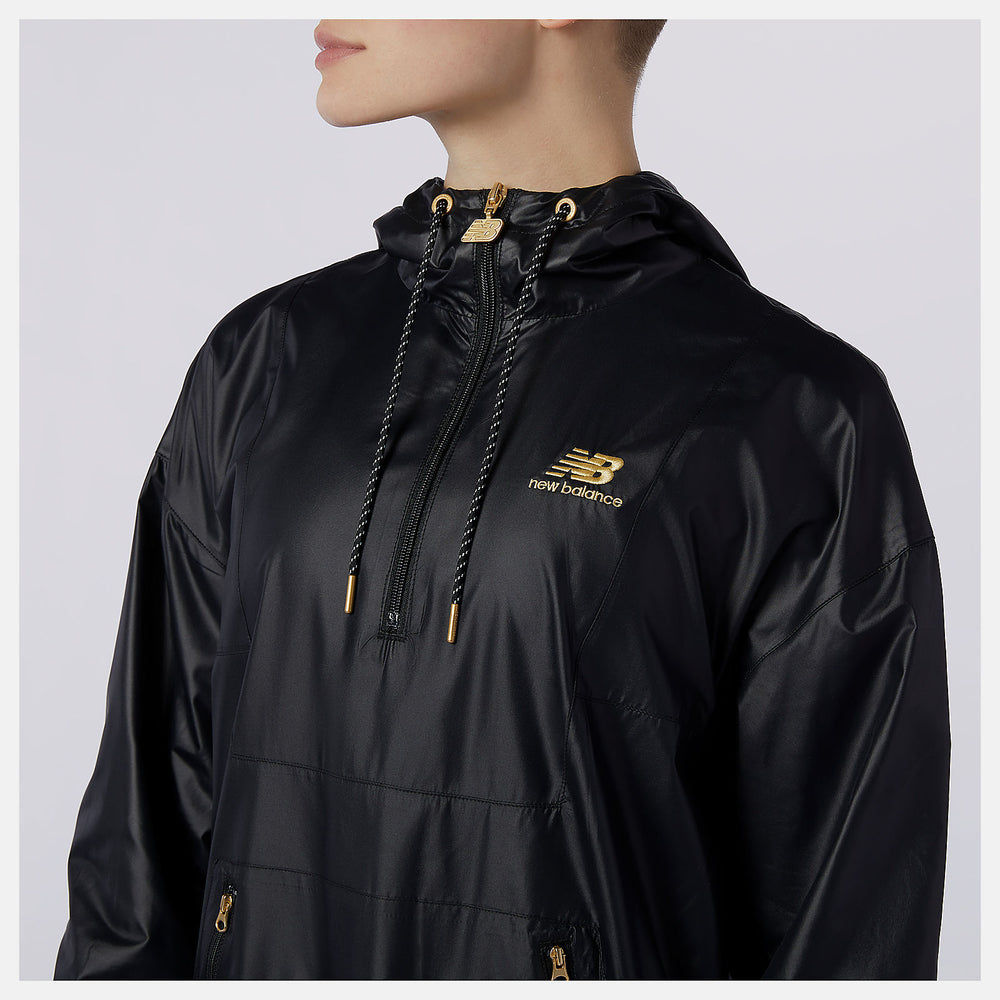 Black NB Athletics Higher Learning Anorak / New Balance Women