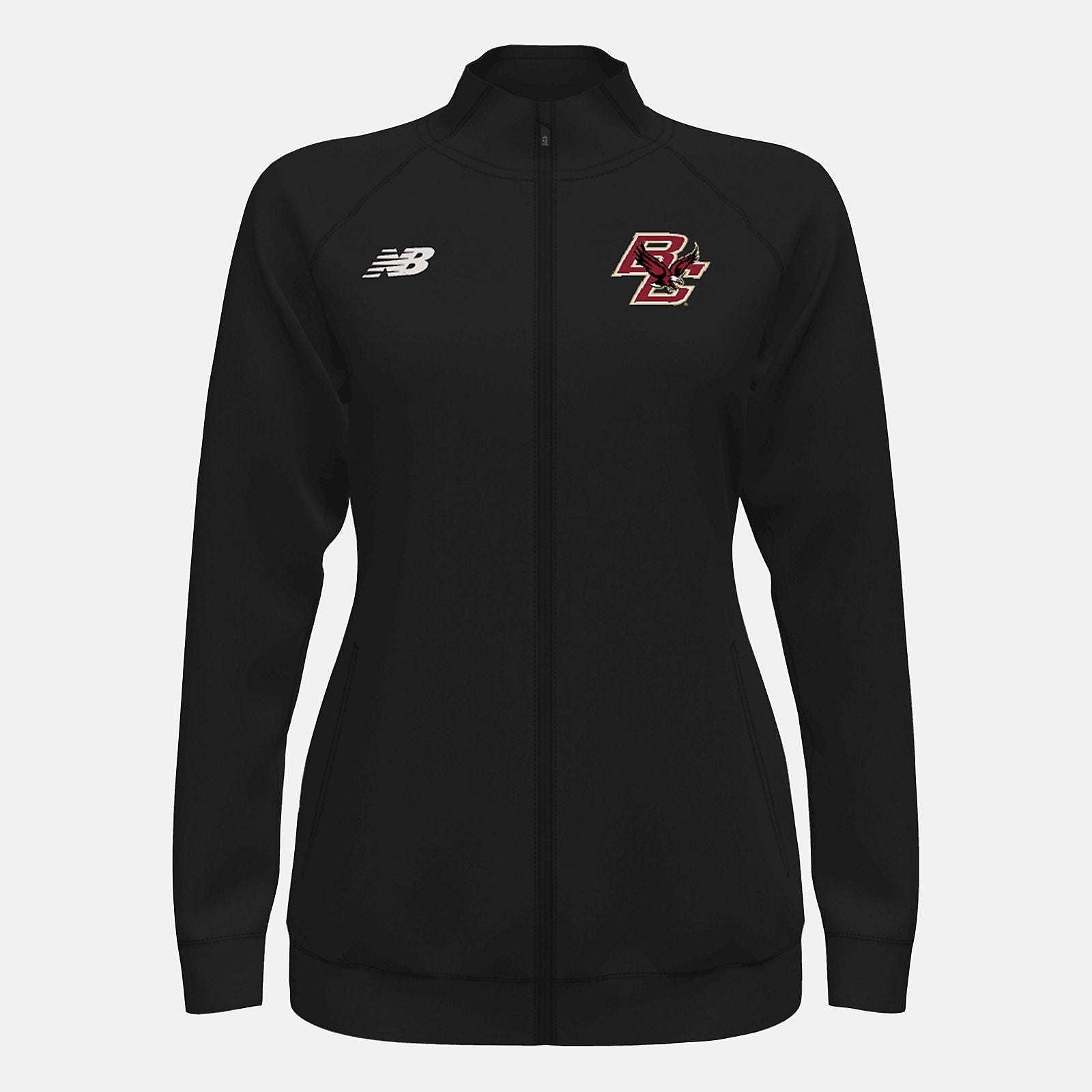 Team Black Knit Training Jacket(Boston College) / New Balance Women