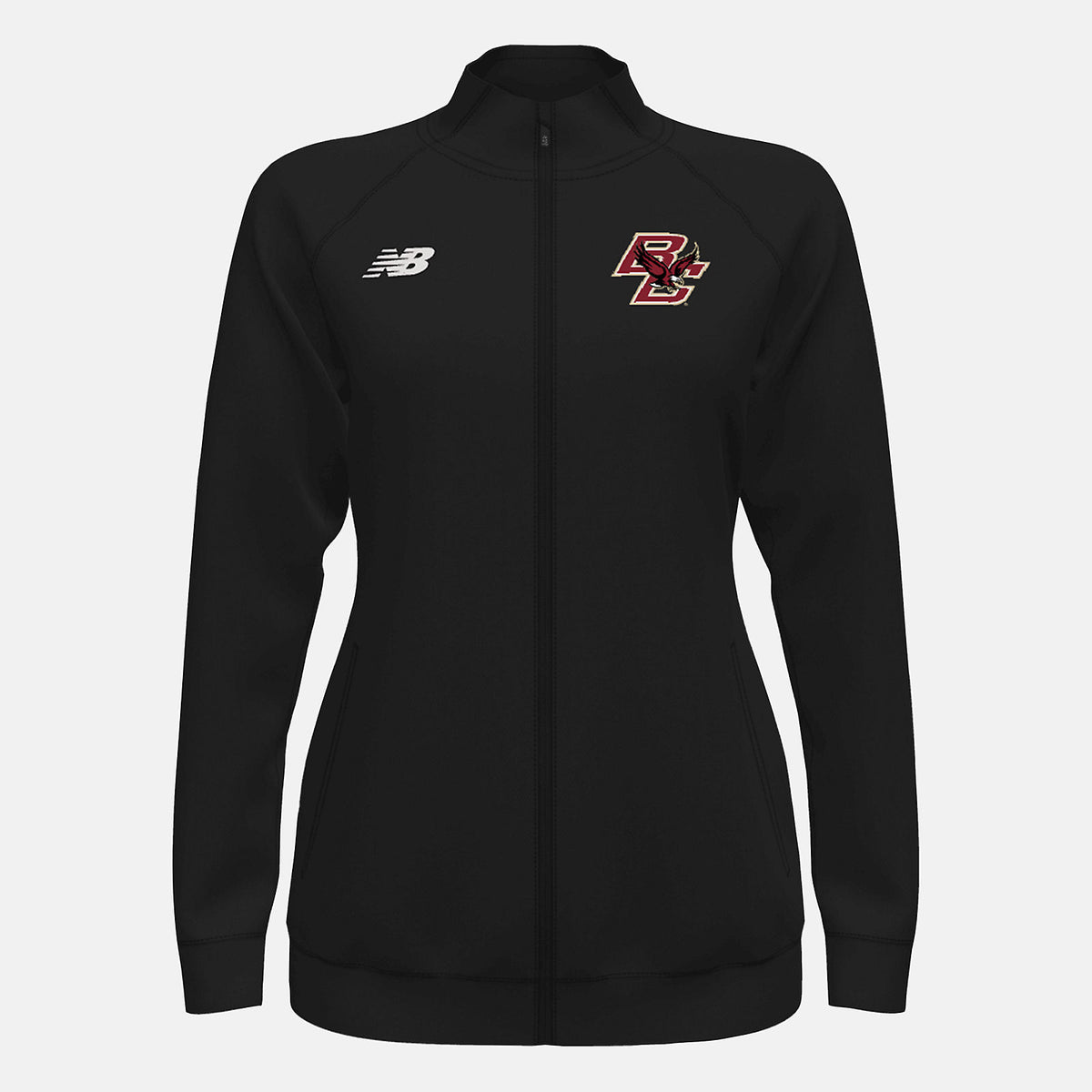 Team Black Knit Training Jacket(Boston College) / New Balance Women