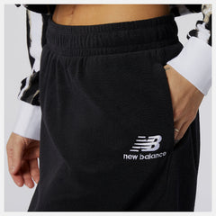 Black NB Athletics Collide Terry Skirt / New Balance Women