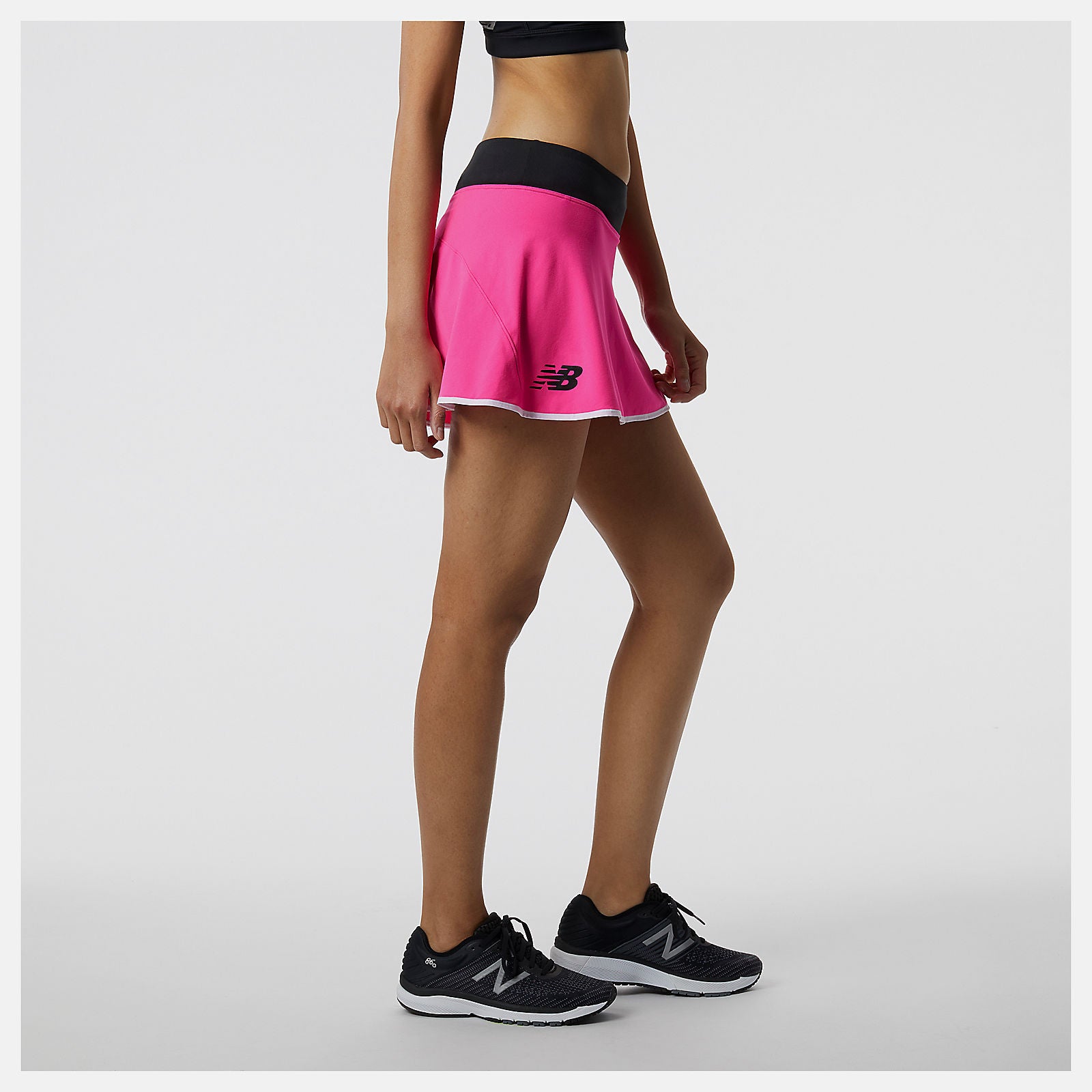 Pink Glo Tournament Knit Skort / New Balance Women