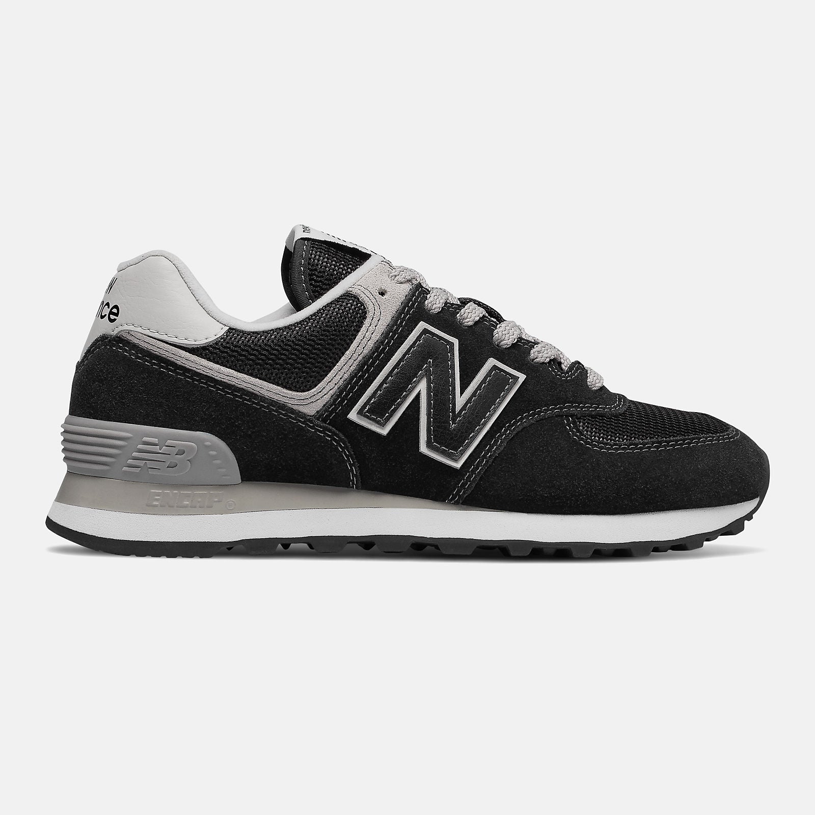 Black/White 574 Core / New Balance Women
