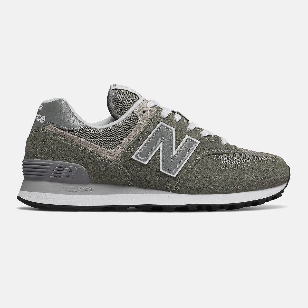 Grey/White 574 Core / New Balance Women
