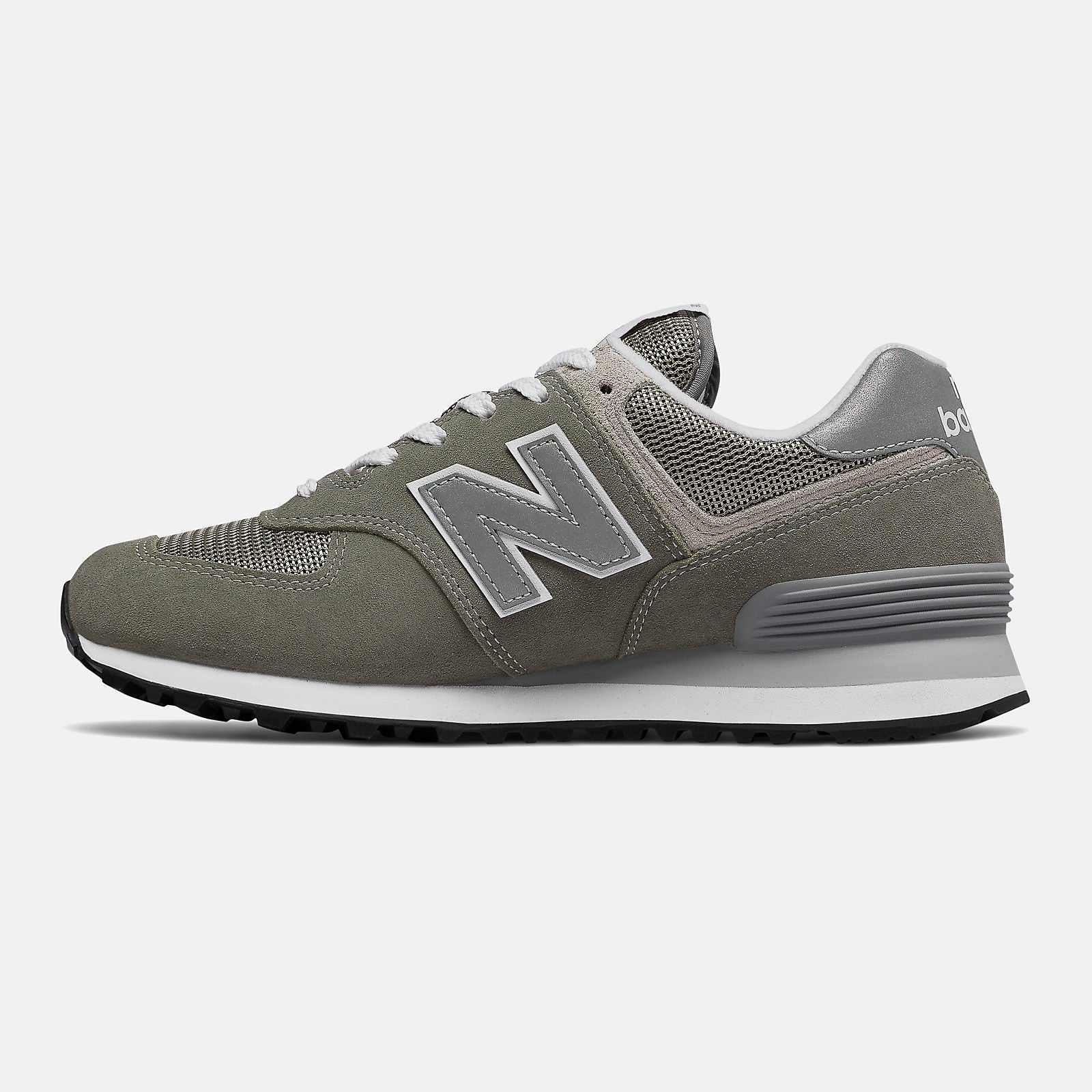 Grey/White 574 Core / New Balance Women