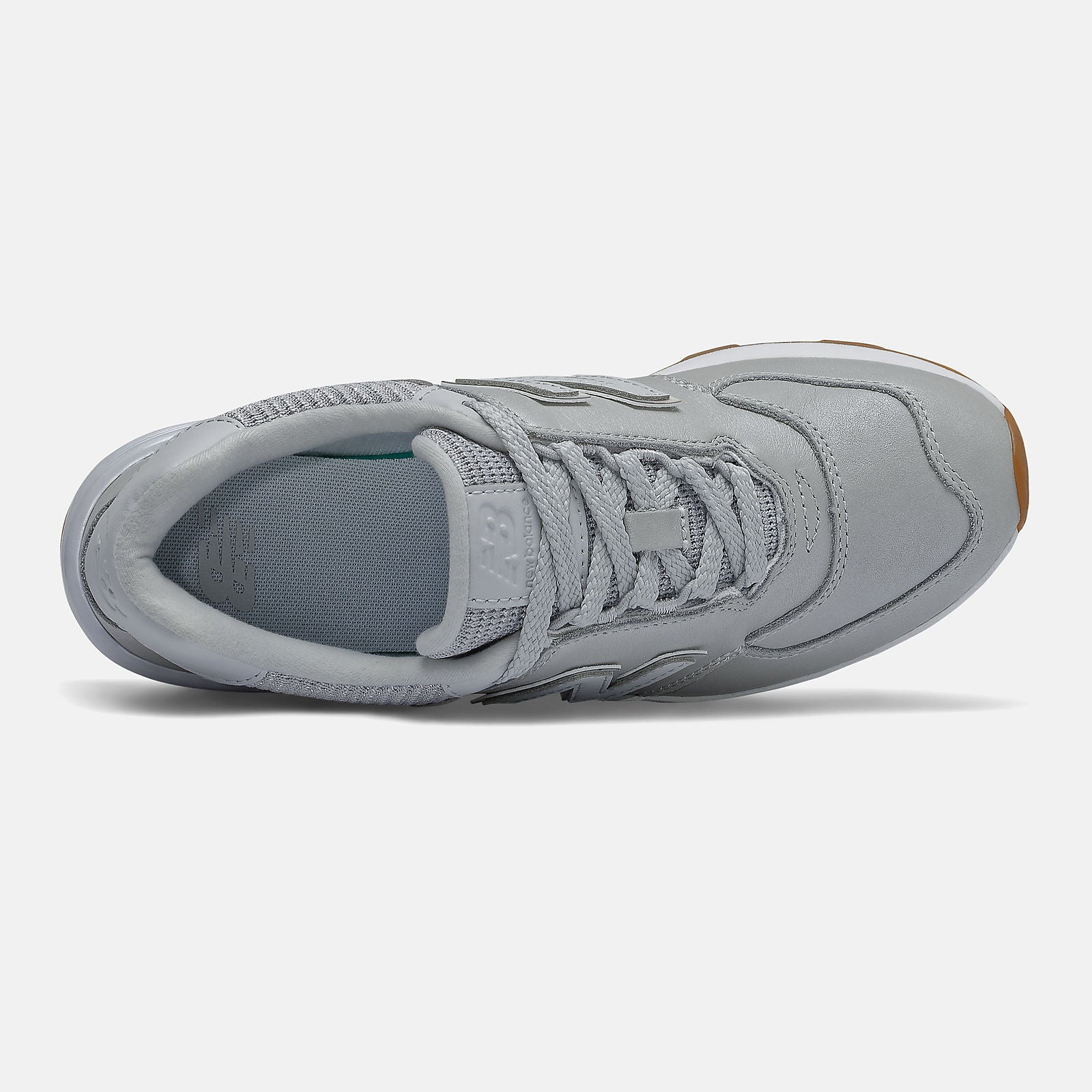 Light Aluminum/White 574 / New Balance Women